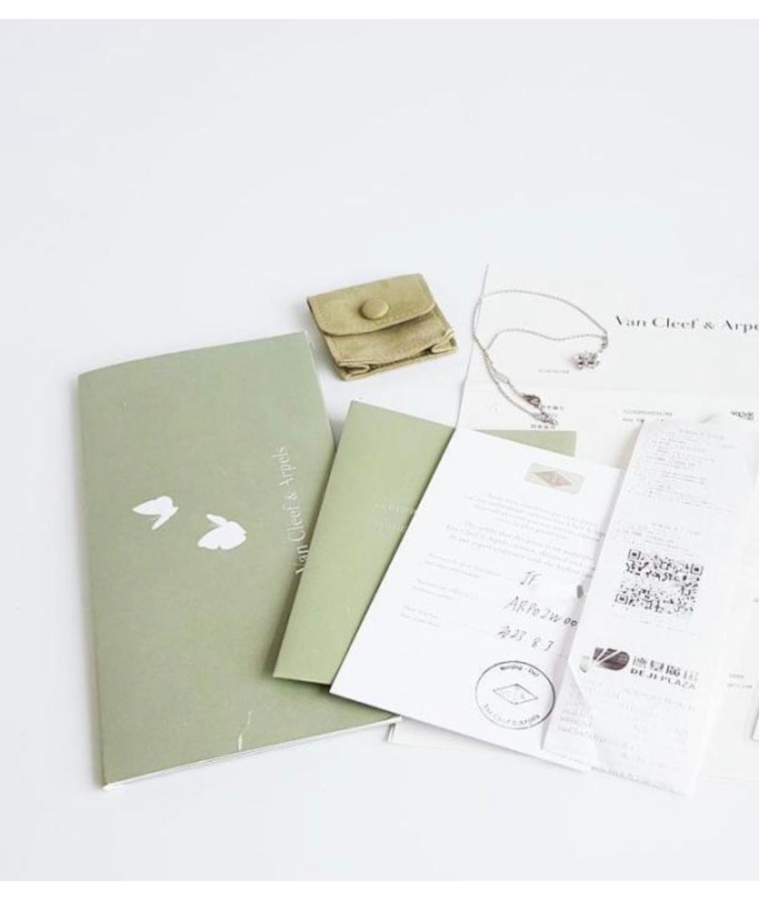 VAN CLEEF & ARPELS Серебряная подвеска из белого золота, фото 2