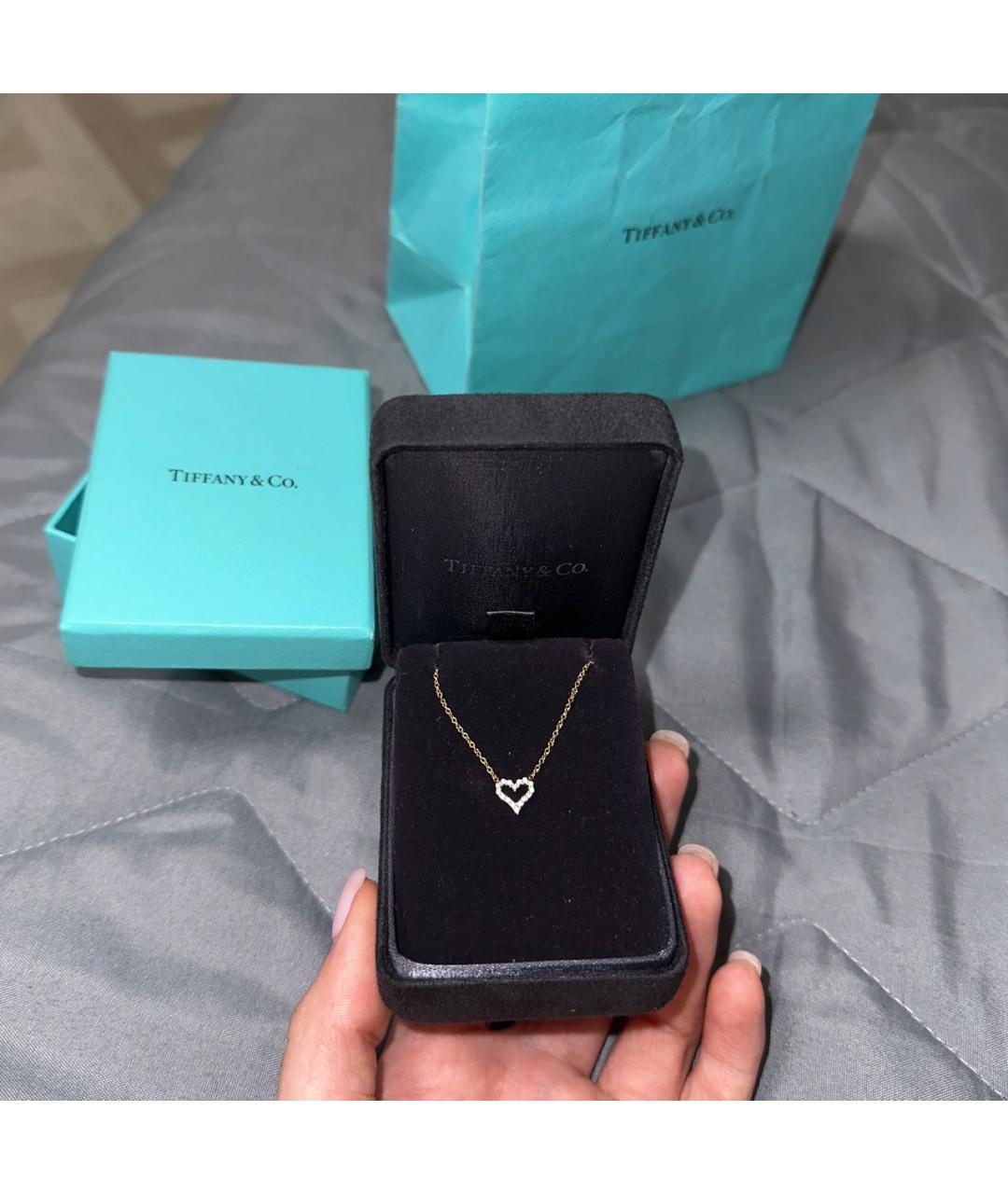 TIFFANY&CO Золотая подвеска из желтого золота, фото 2