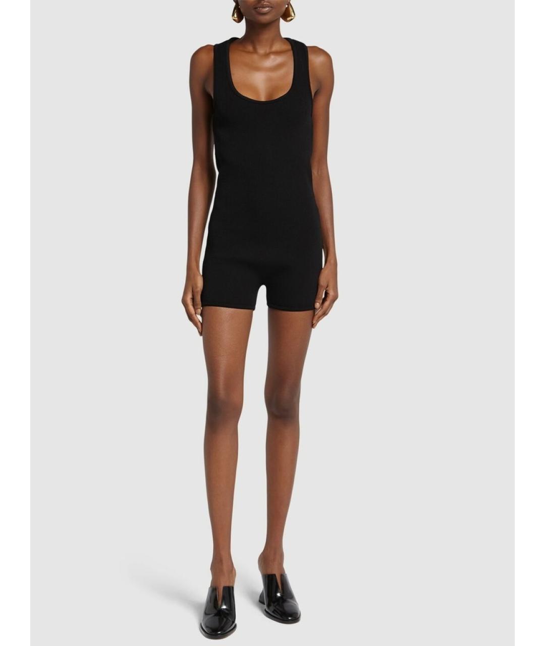 BOTTEGA VENETA Черный полиамидовый комбинезон, фото 5