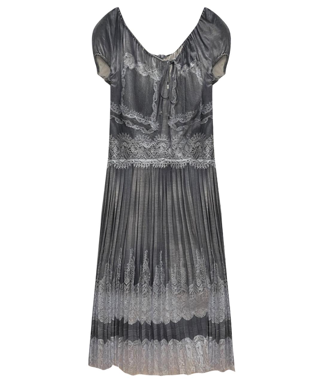 ERMANNO SCERVINO Голубой вискозный сарафан, фото 1