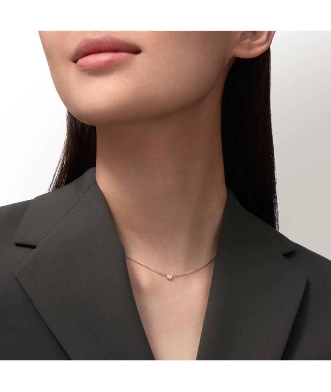 CARTIER Золотое колье из желтого золота, фото 2