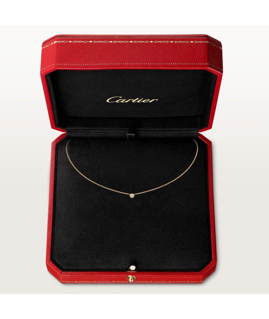 CARTIER Золотое колье из желтого золота, фото 4