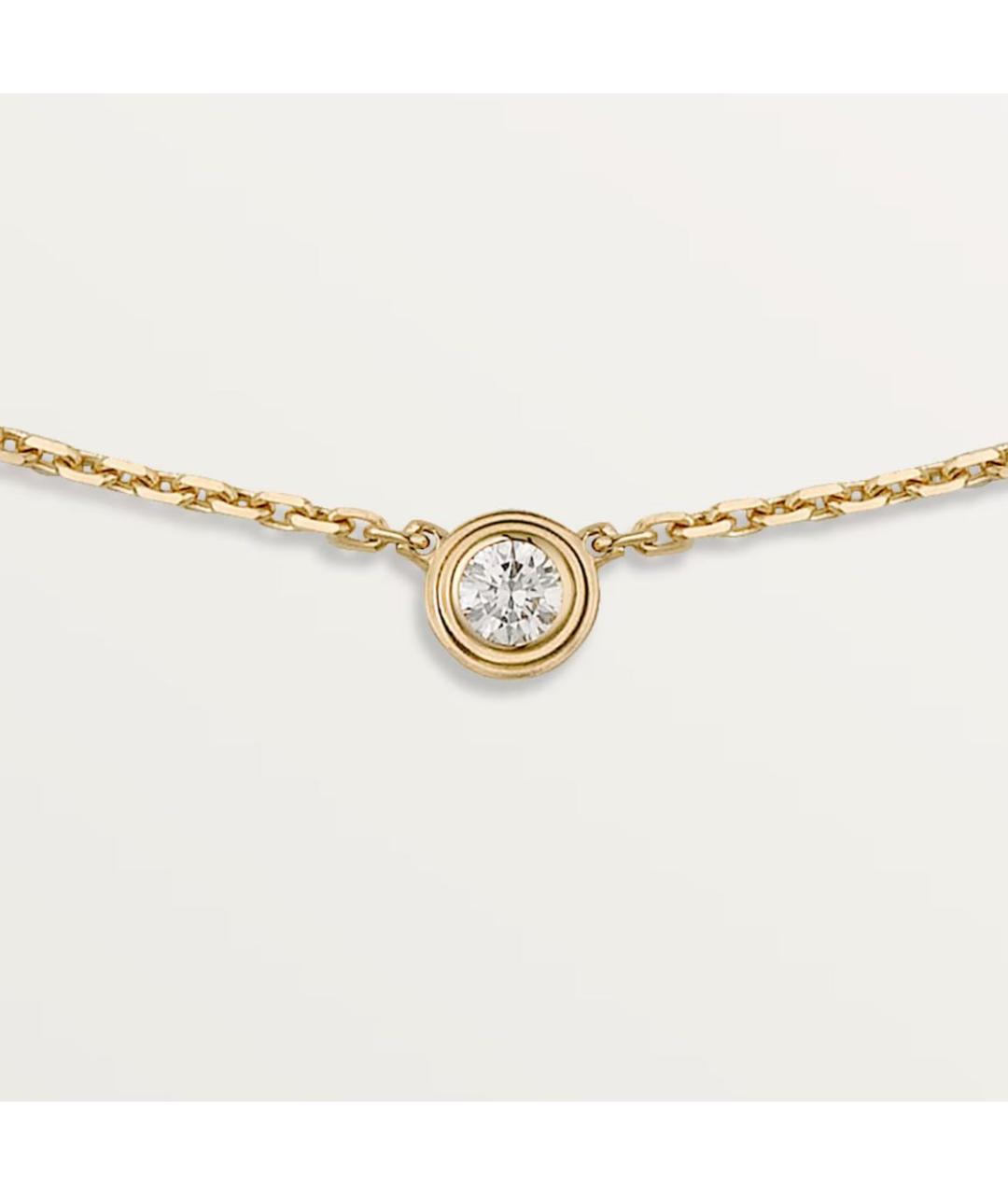 CARTIER Золотое колье из желтого золота, фото 3