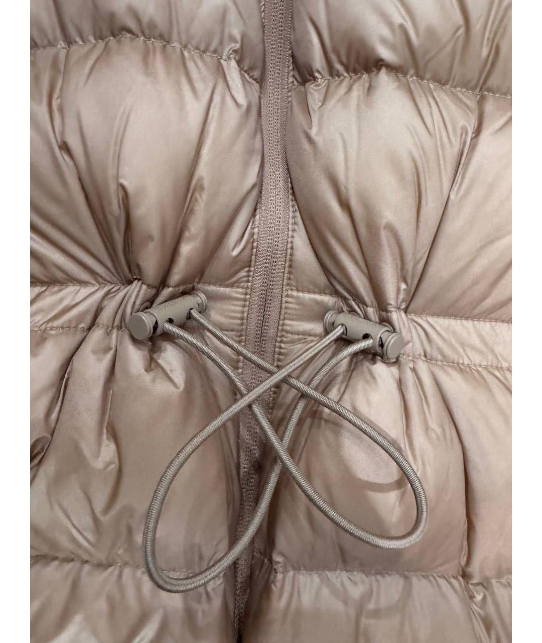 BURBERRY Коричневая полиэстеровая куртка, фото 4