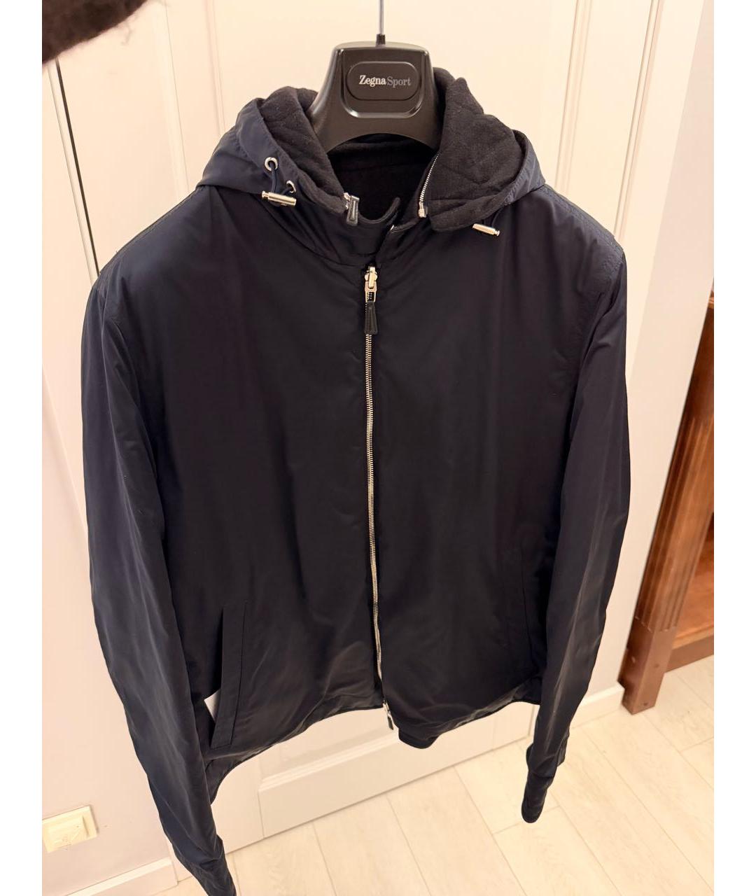 ERMENEGILDO ZEGNA XXX Темно-синяя куртка, фото 8