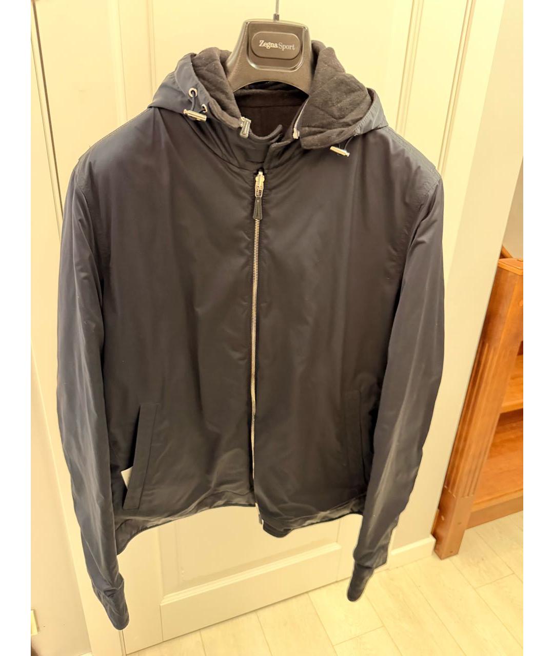 ERMENEGILDO ZEGNA XXX Темно-синяя куртка, фото 2