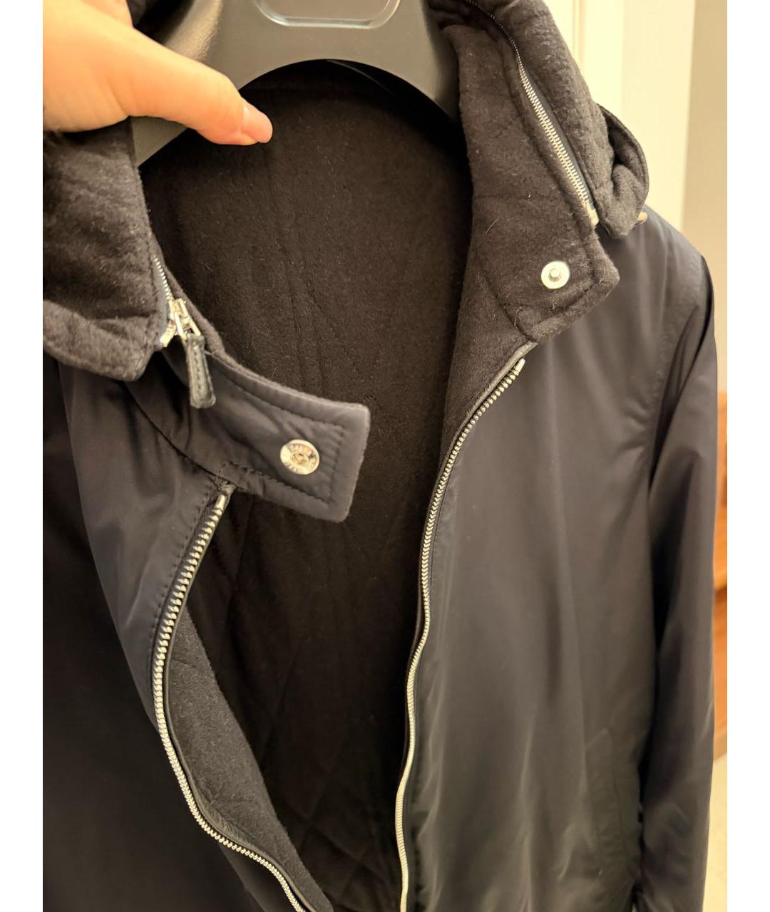 ERMENEGILDO ZEGNA XXX Темно-синяя куртка, фото 5