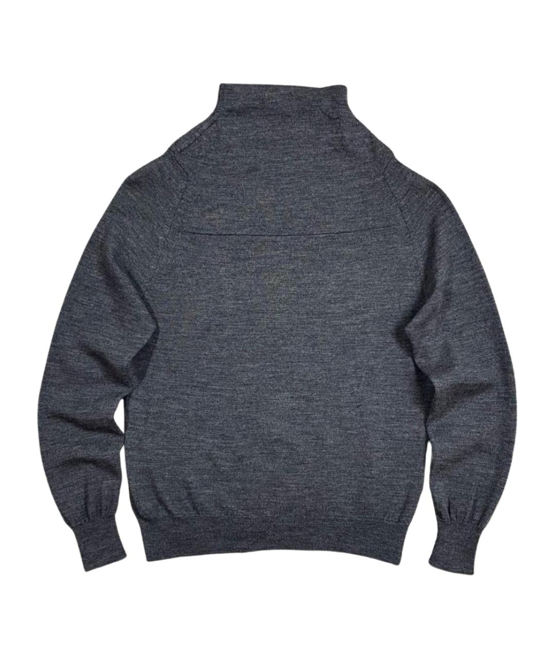 MAISON MARGIELA Серый шерстяной джемпер / свитер, фото 1