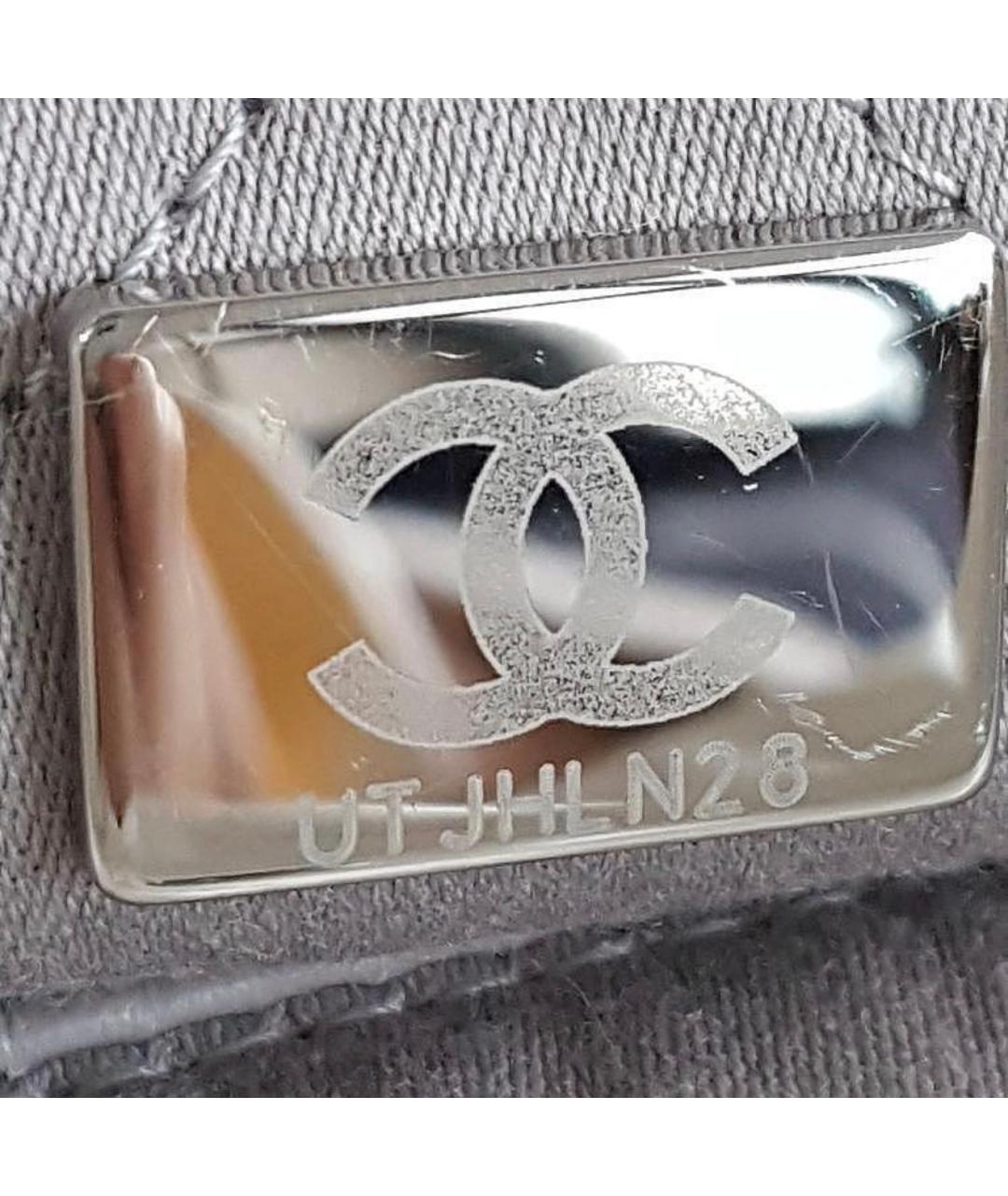 CHANEL Белая кожаная сумка через плечо, фото 8