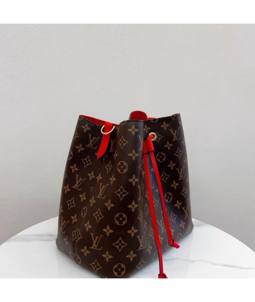 LOUIS VUITTON Коричневая сумка через плечо, фото 3