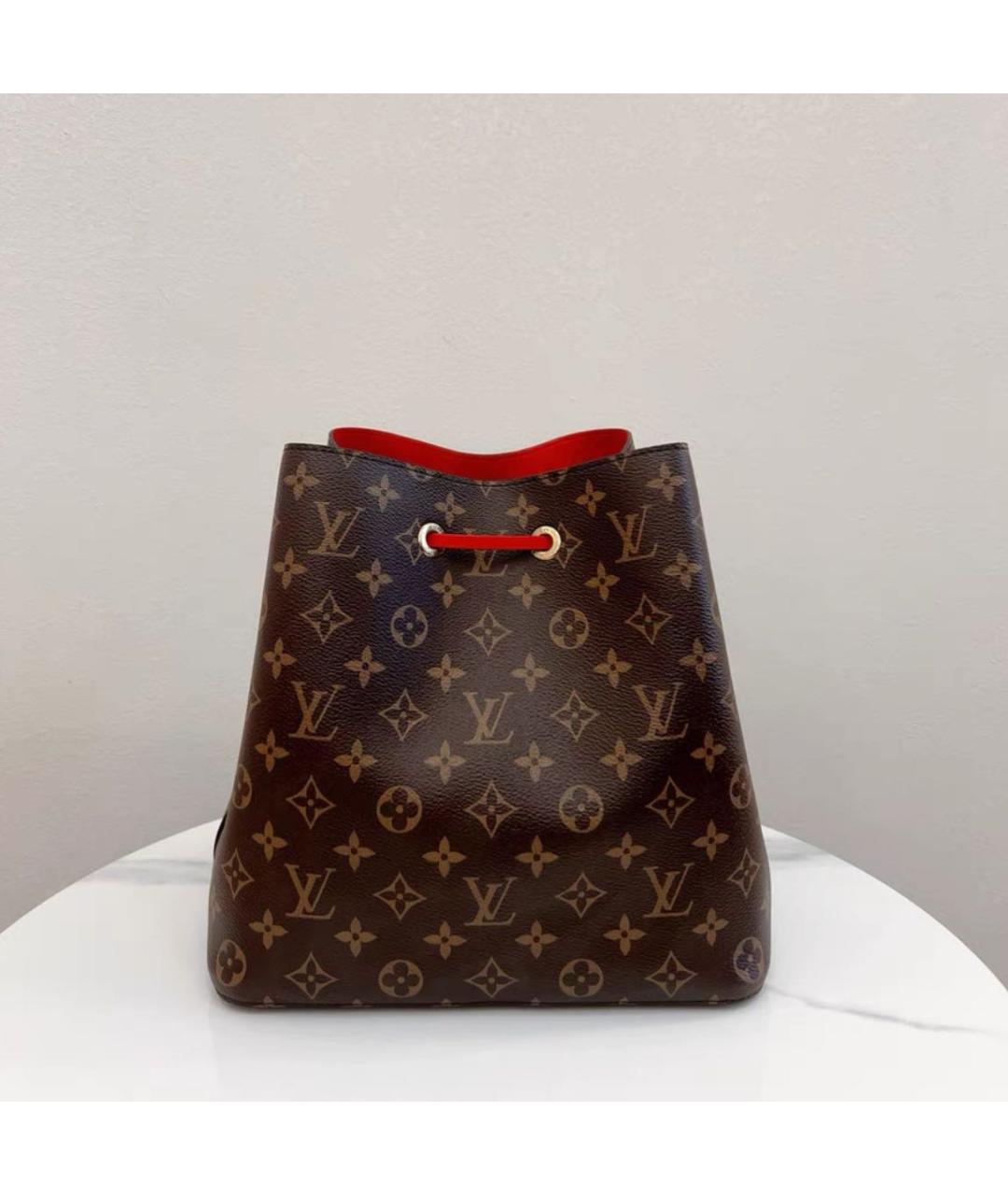LOUIS VUITTON Коричневая сумка через плечо, фото 5