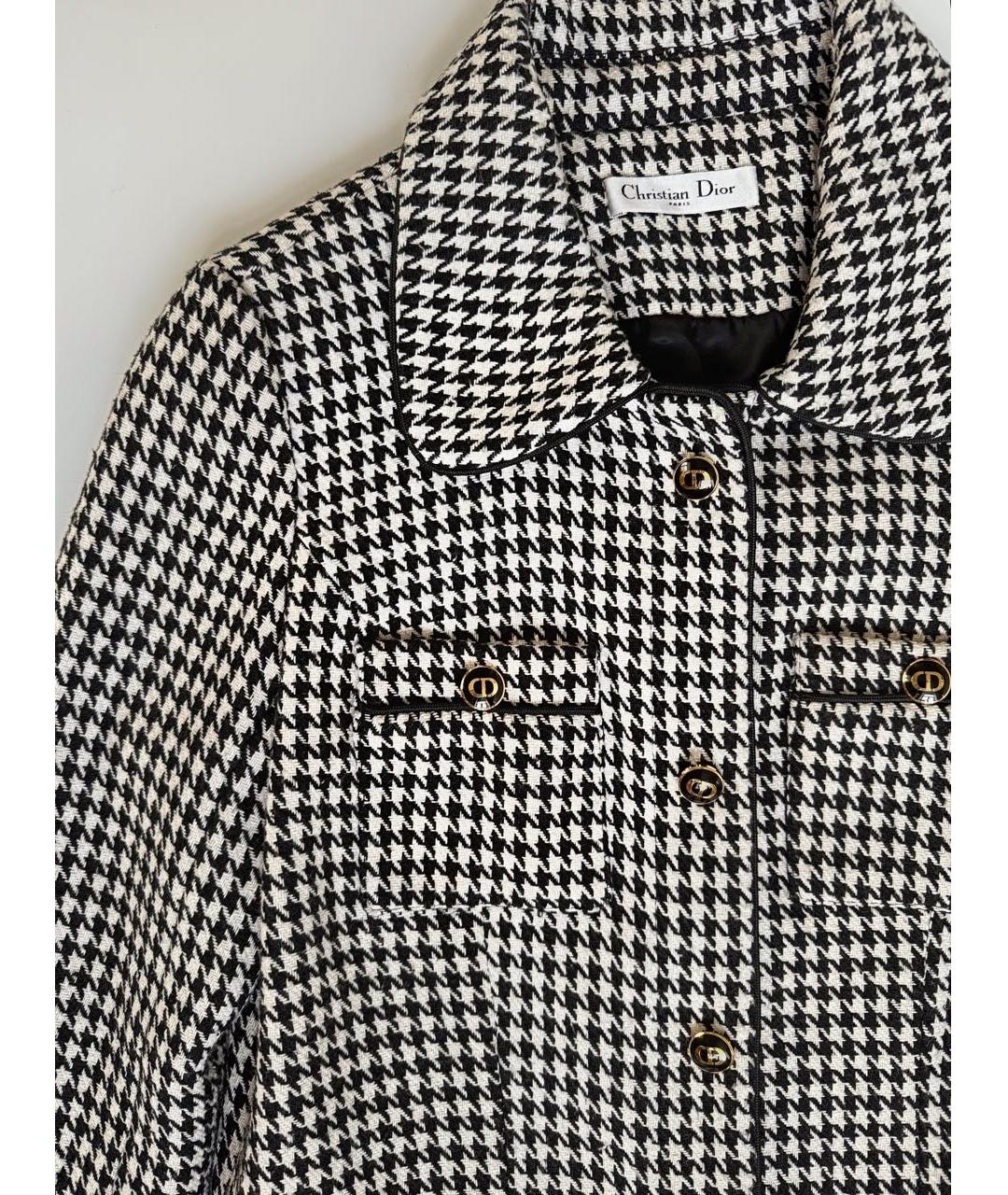 CHRISTIAN DIOR Мульти хлопковый жакет/пиджак, фото 4