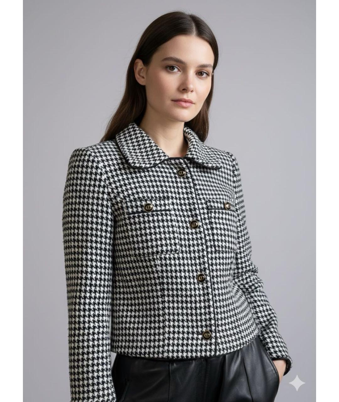 CHRISTIAN DIOR Мульти хлопковый жакет/пиджак, фото 2