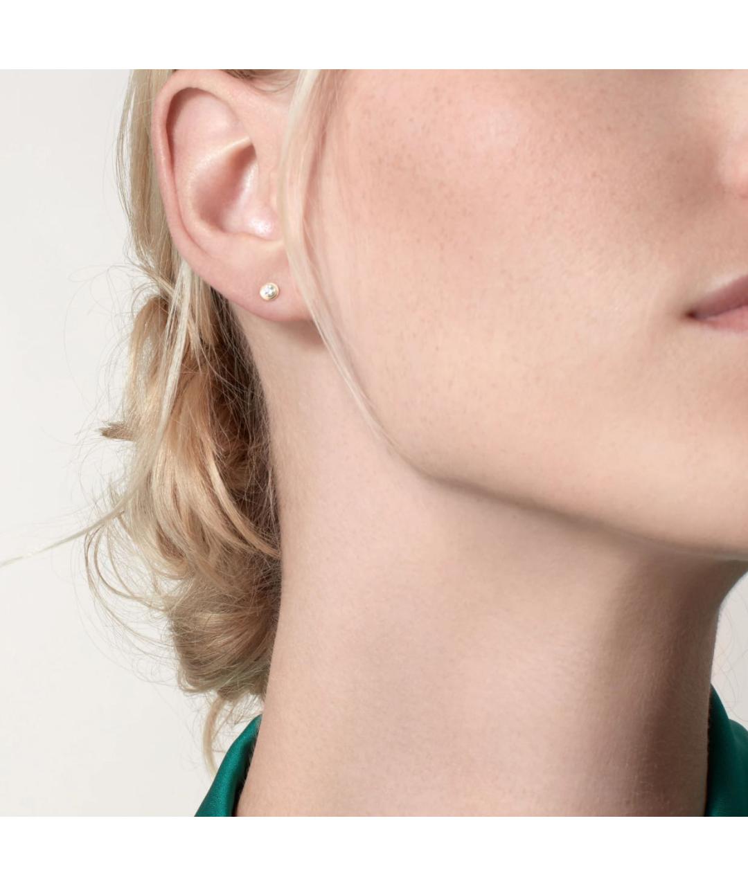 CARTIER Золотые серьги из желтого золота, фото 4
