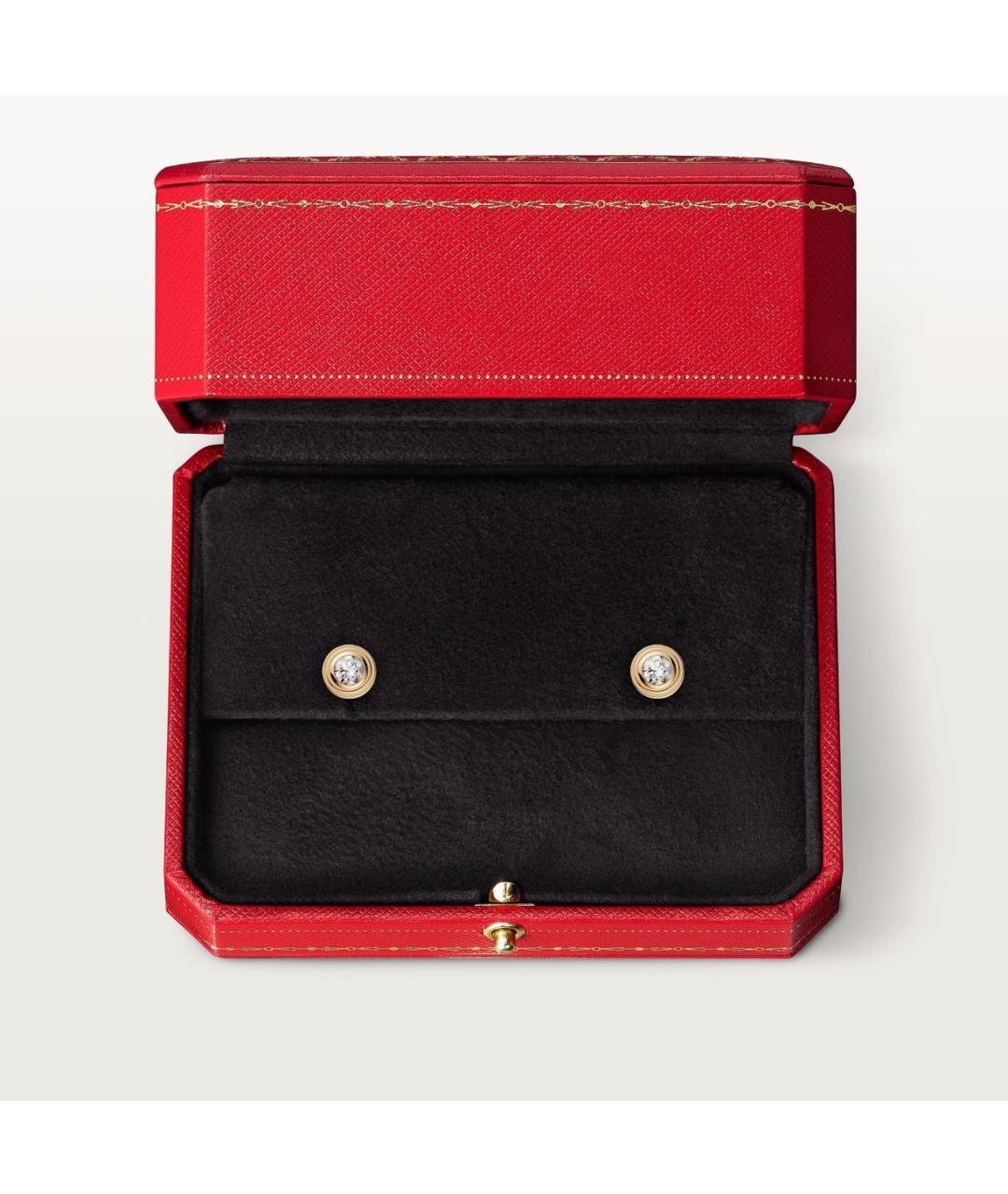 CARTIER Золотые серьги из желтого золота, фото 5