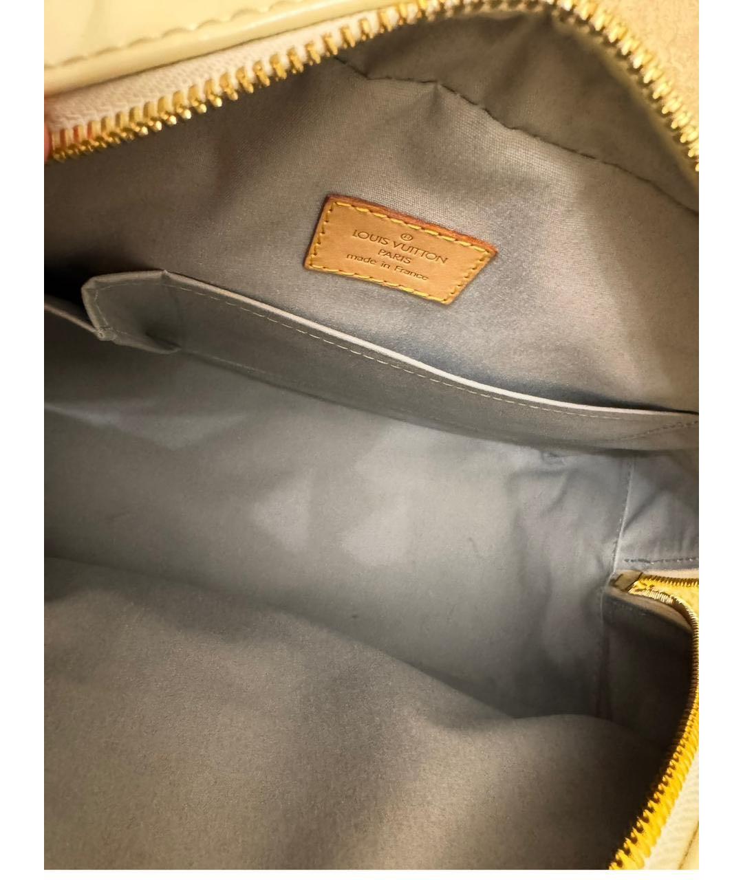 LOUIS VUITTON Сумка с короткими ручками из лакированной кожи, фото 3