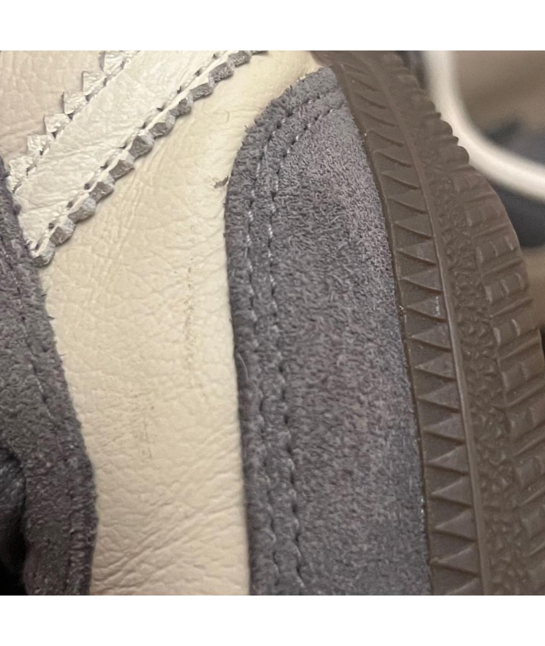 ADIDAS Серые кожаные кеды, фото 7