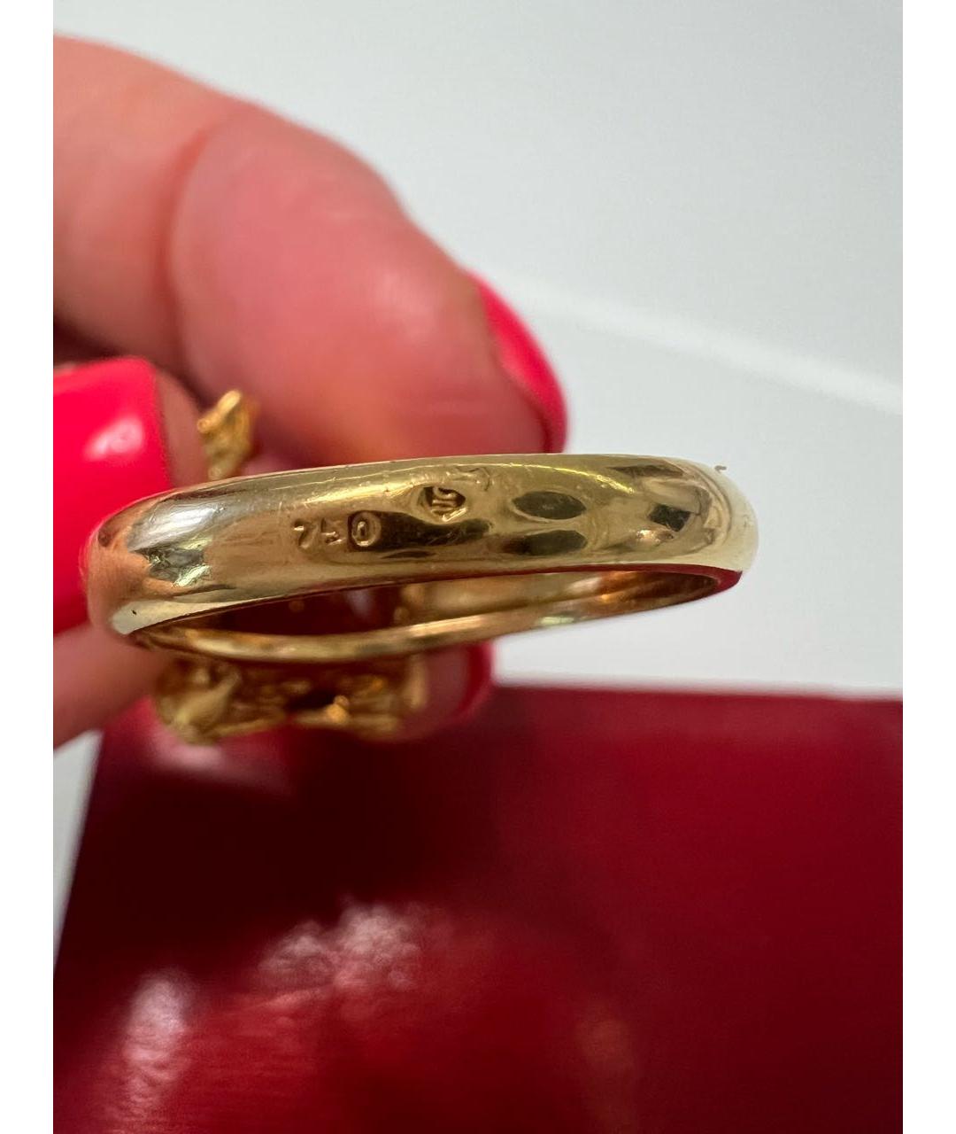 CARRERA Y CARRERA Желтое кольцо из желтого золота, фото 3