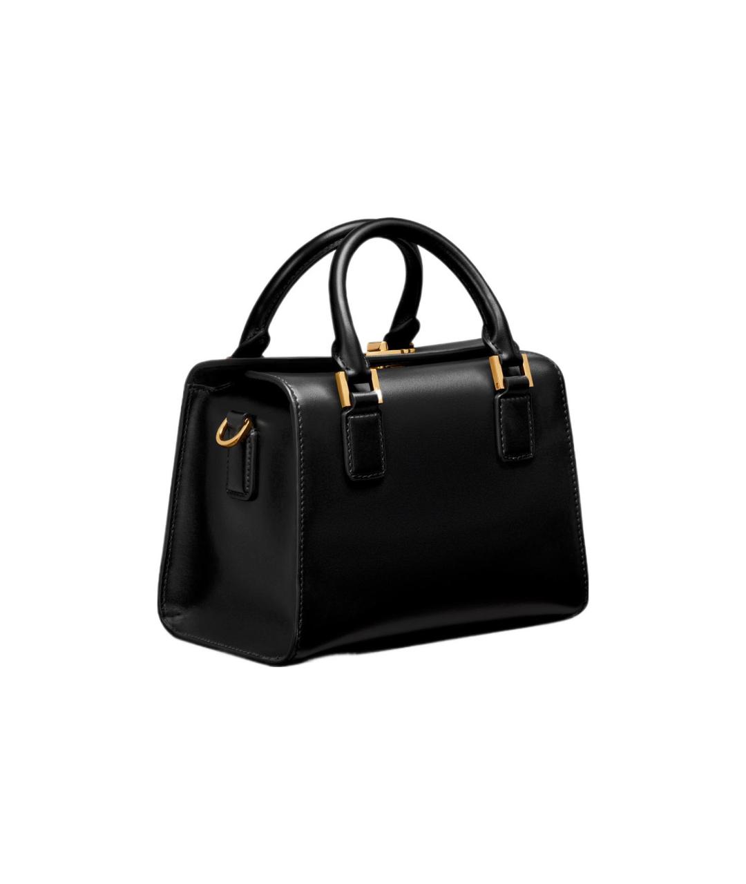 CHRISTIAN DIOR Черная кожаная сумка через плечо, фото 2