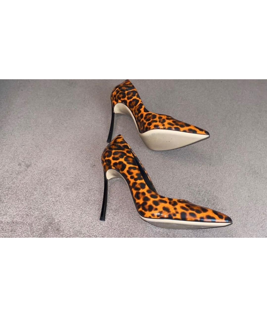 CASADEI Мульти туфли из лакированной кожи, фото 6