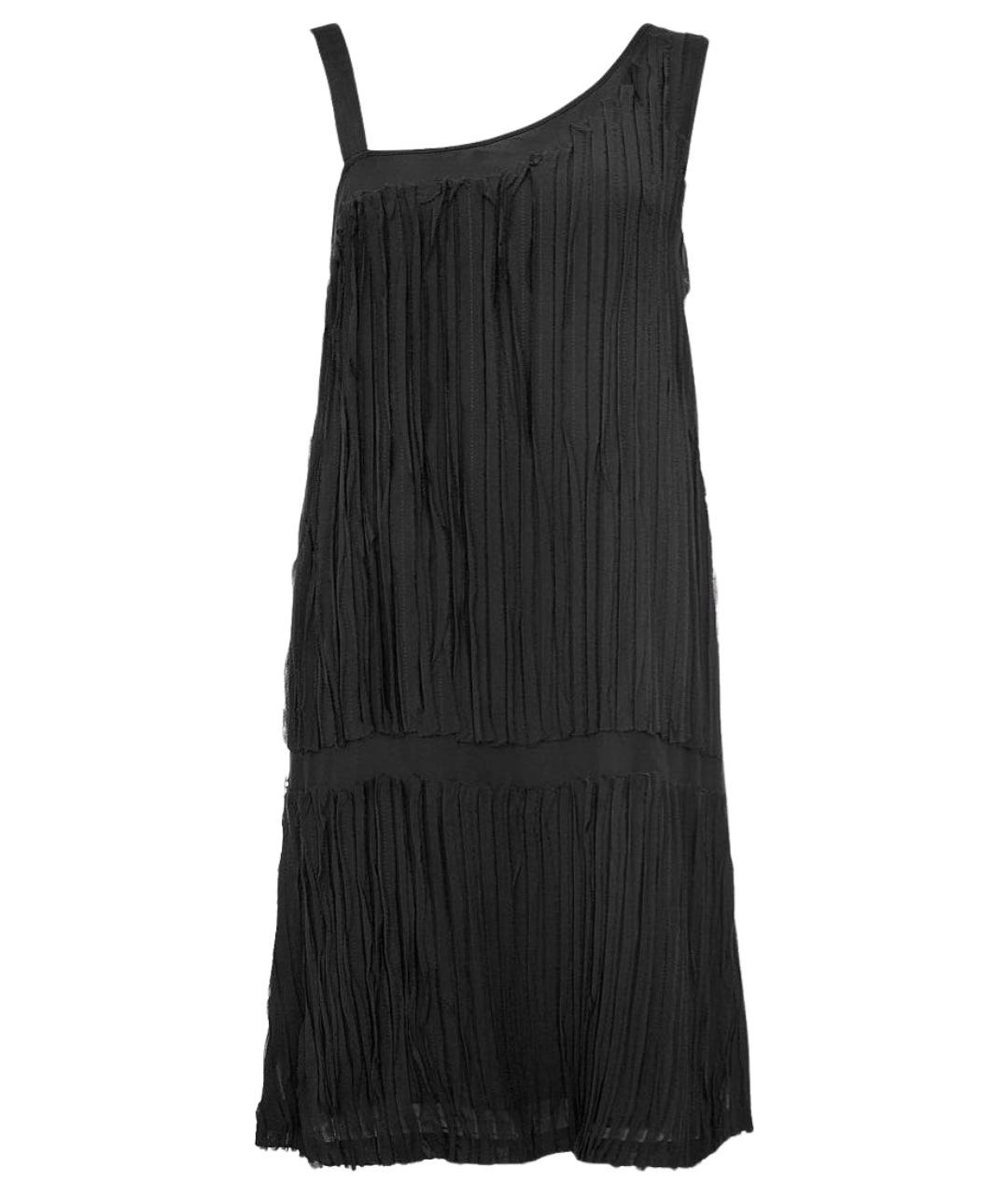 LIVIANA CONTI Черное вискозное платье, фото 1