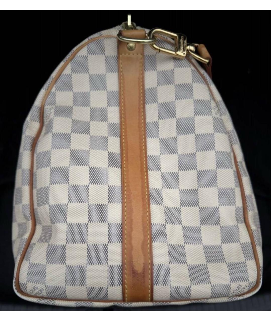 LOUIS VUITTON Белая дорожная/спортивная сумка, фото 6