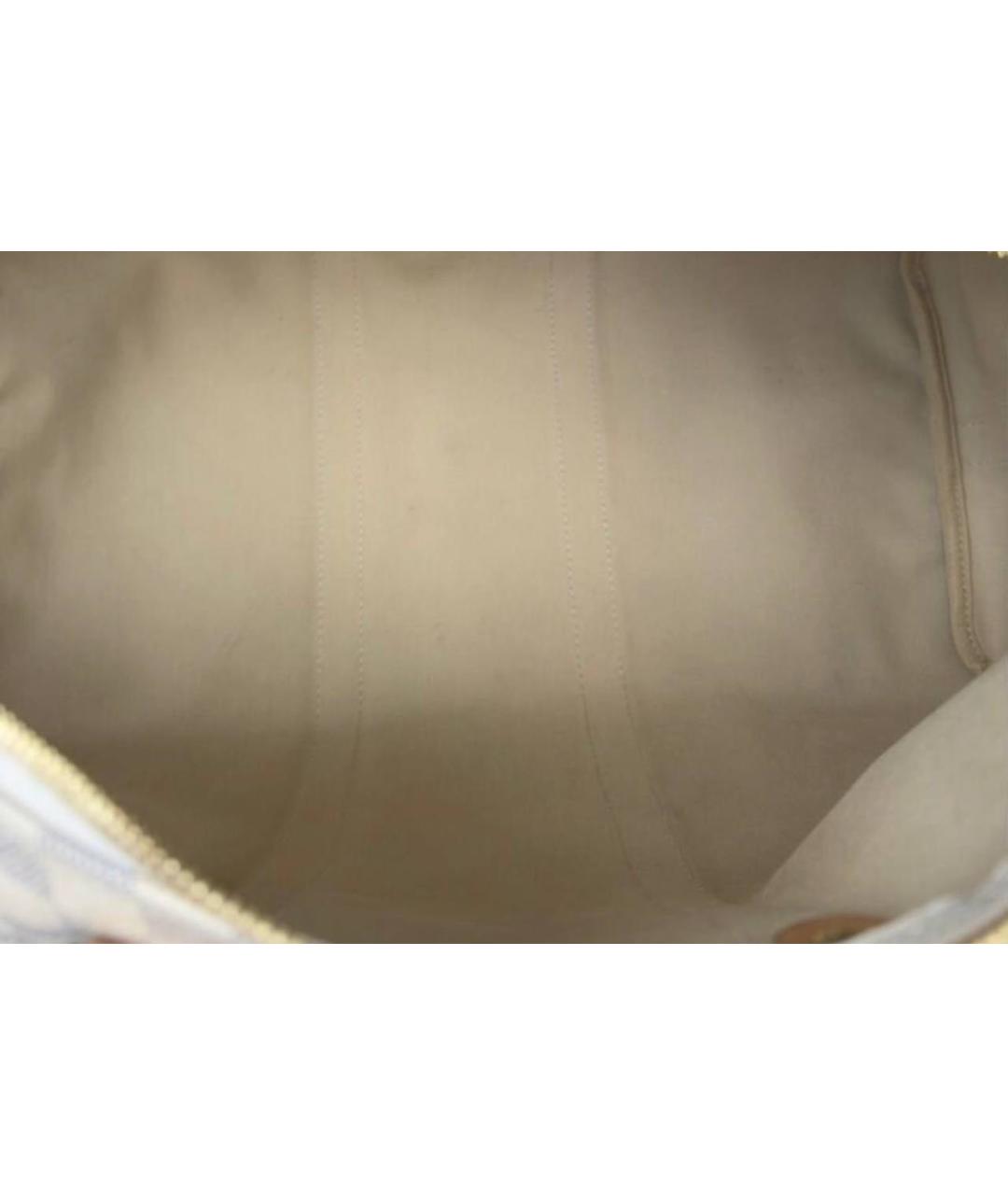 LOUIS VUITTON Белая дорожная/спортивная сумка, фото 4