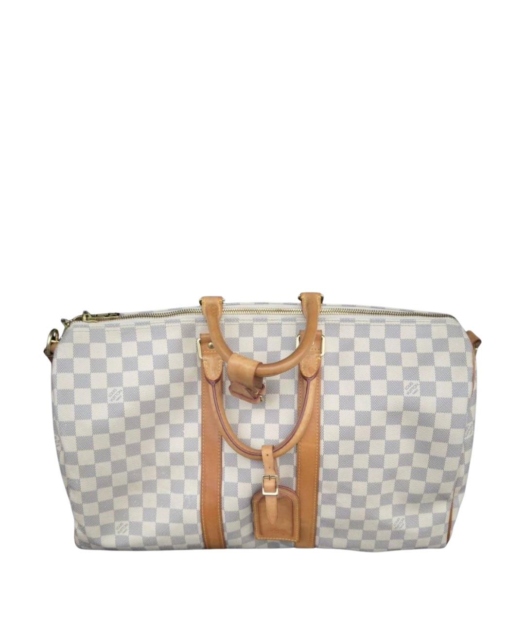 LOUIS VUITTON Белая дорожная/спортивная сумка, фото 1