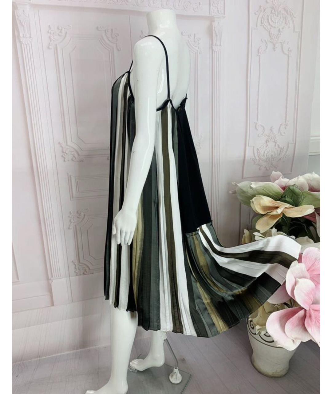 LIVIANA CONTI Мульти полиэстеровое платье, фото 4