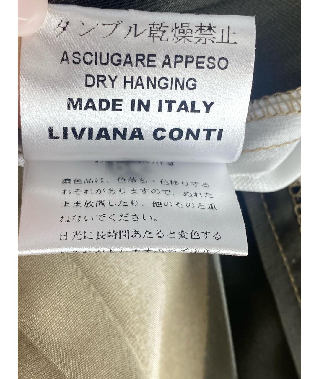 LIVIANA CONTI Мульти полиэстеровое платье, фото 6
