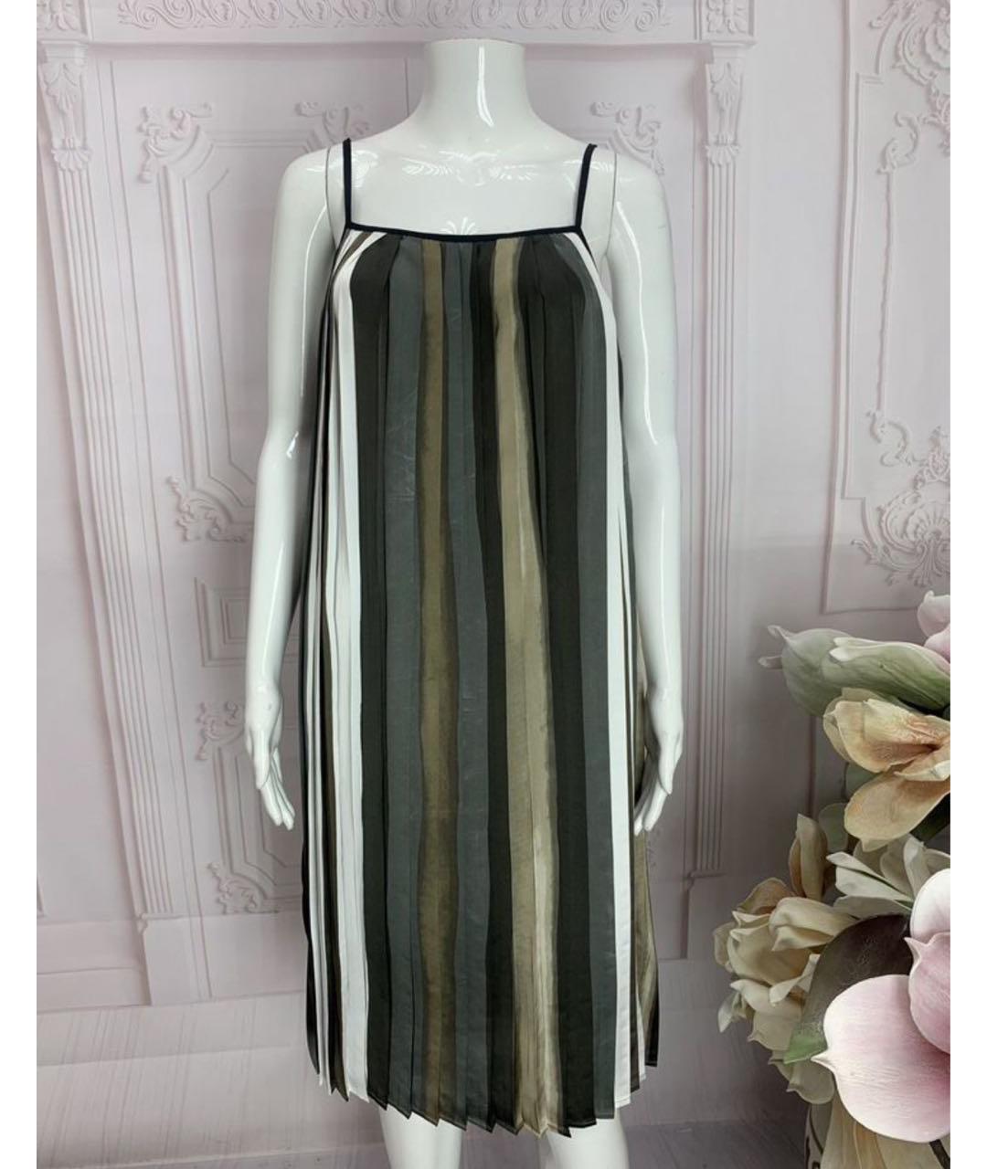 LIVIANA CONTI Мульти полиэстеровое платье, фото 5