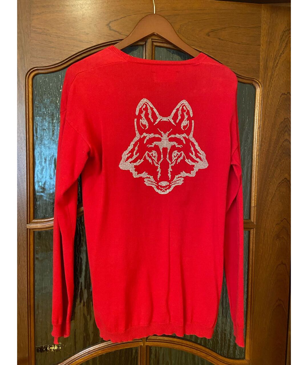 ZADIG & VOLTAIRE Красный хлопковый джемпер / свитер, фото 2