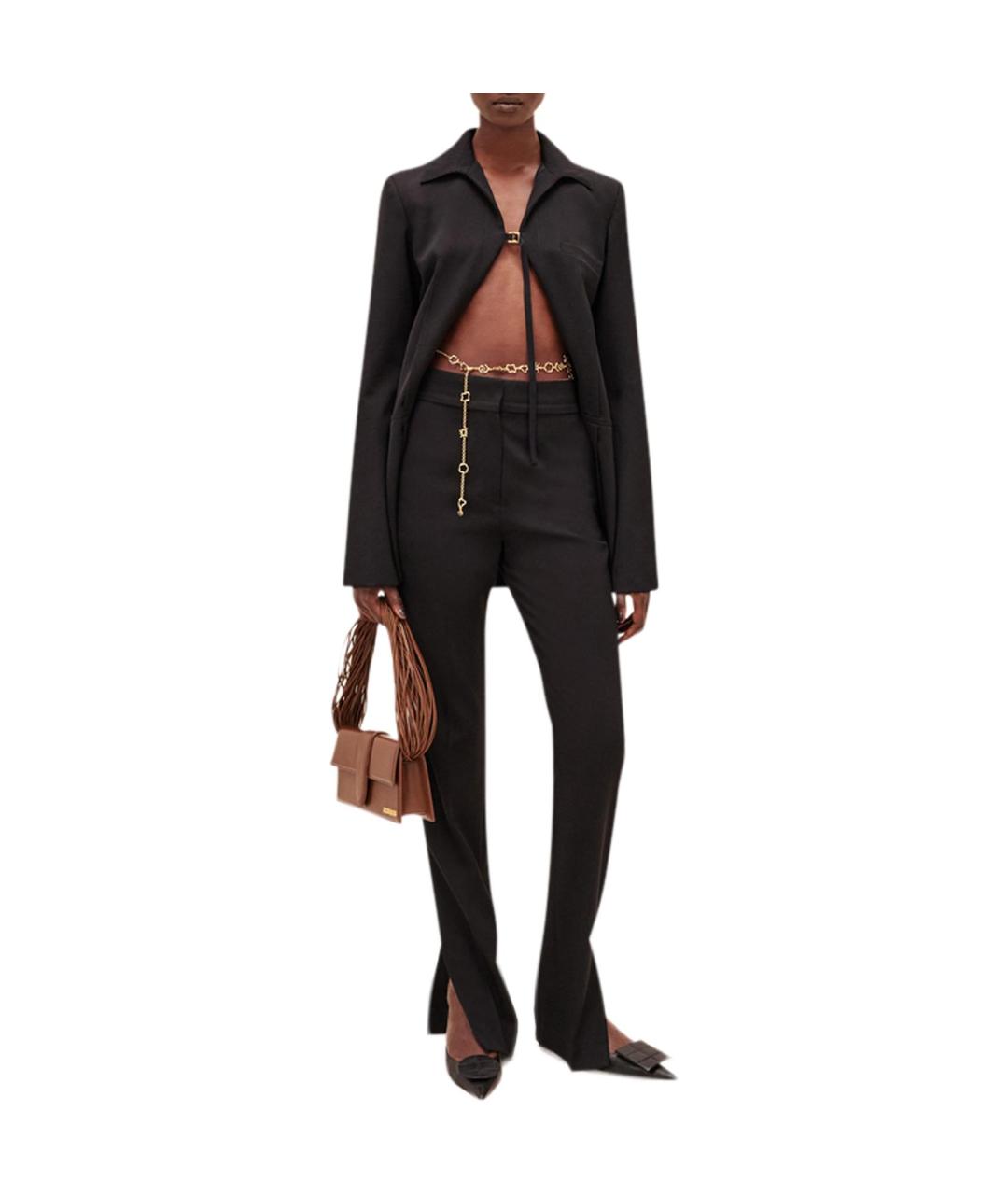 JACQUEMUS Черный жакет/пиджак, фото 3