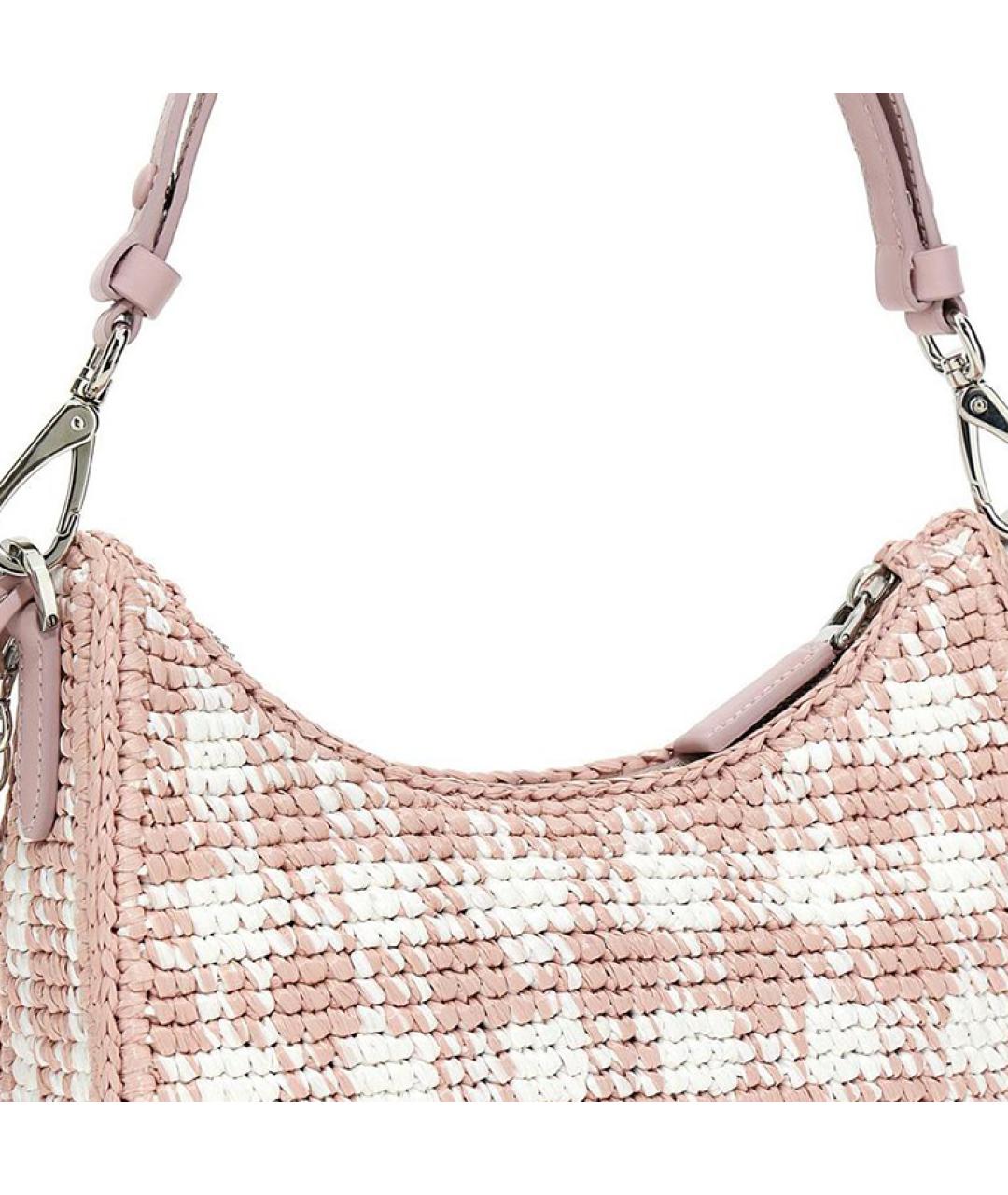 PRADA Розовая сумка через плечо, фото 5