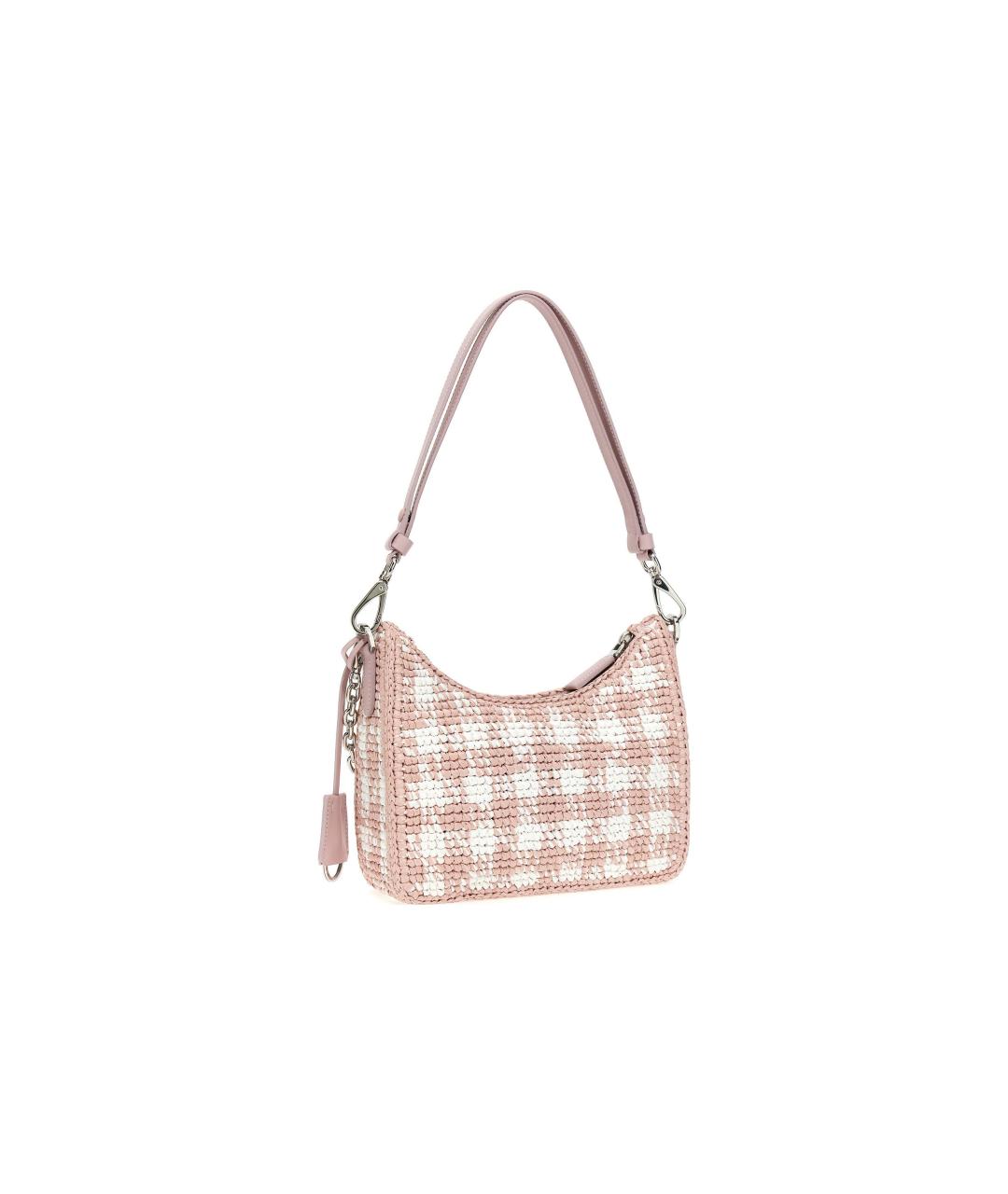 PRADA Розовая сумка через плечо, фото 2