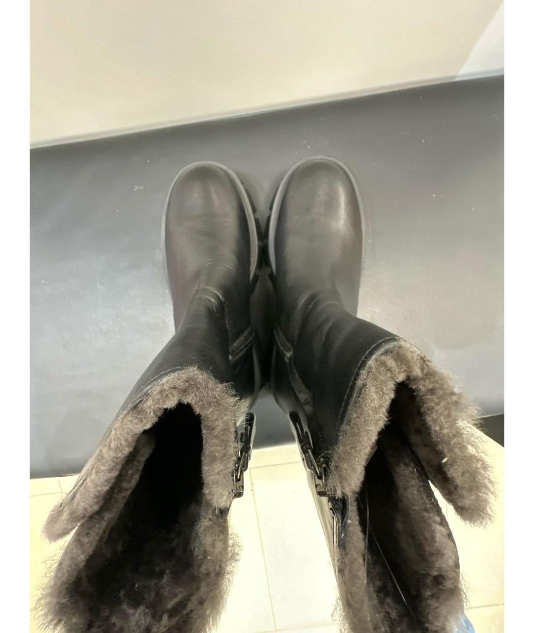 PREMIATA Черные кожаные ботинки, фото 3