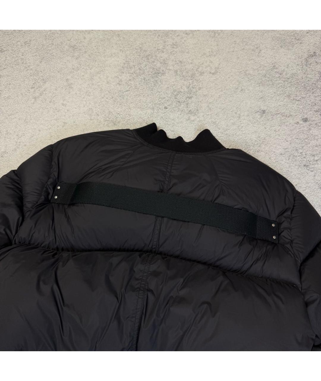 RICK OWENS Черный полиэстеровый пуховик, фото 8