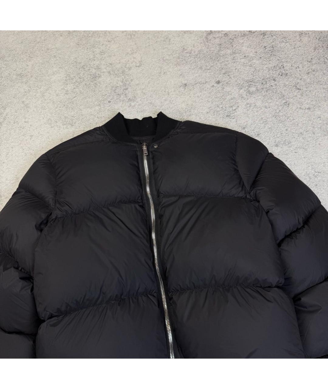 RICK OWENS Черный полиэстеровый пуховик, фото 2