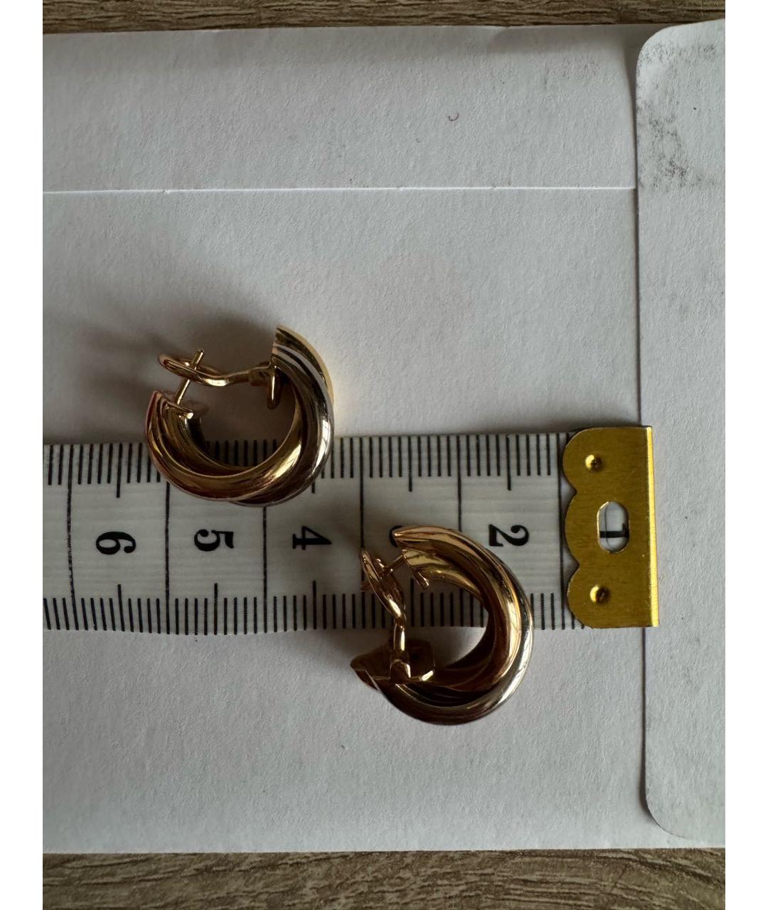 CARTIER Серьги из желтого золота, фото 6