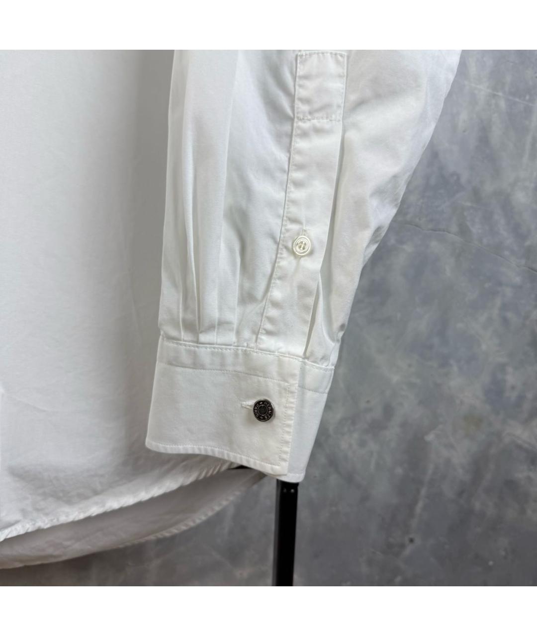 HERMES Белая классическая рубашка, фото 8