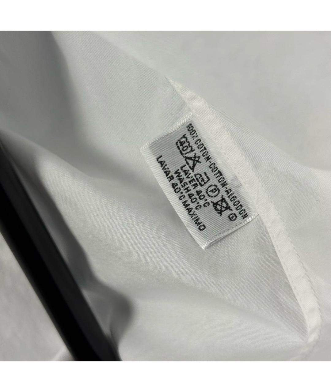 HERMES Белая классическая рубашка, фото 6