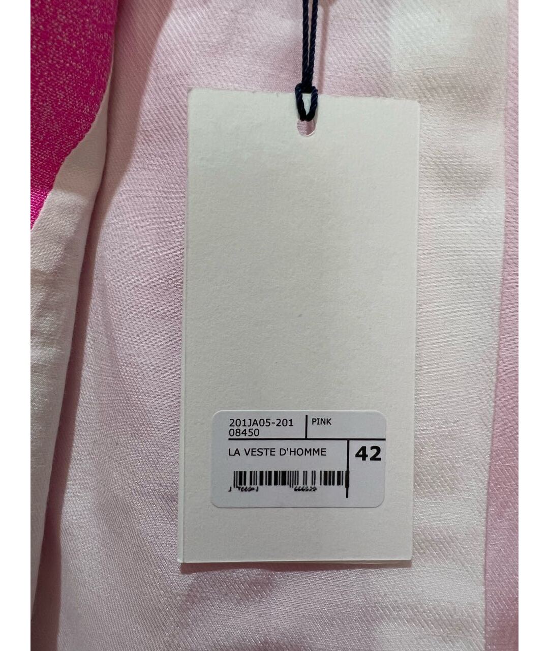 JACQUEMUS Розовый шелковый жакет/пиджак, фото 5
