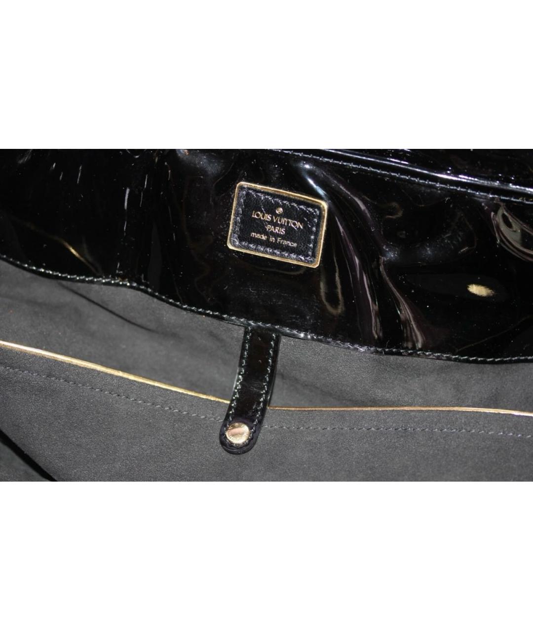 LOUIS VUITTON Коричневая кожаная дорожная/спортивная сумка, фото 5