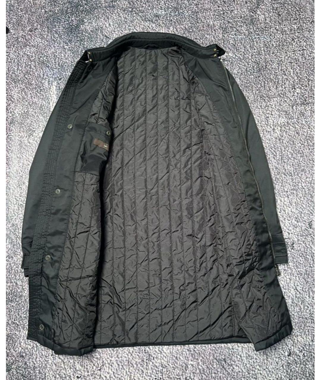 ERMENEGILDO ZEGNA XXX Черный полиамидовый пуховик, фото 4