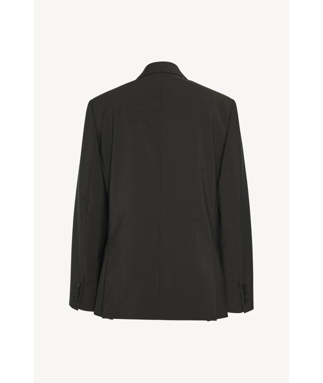 THE ROW Коричневый шерстяной жакет/пиджак, фото 2