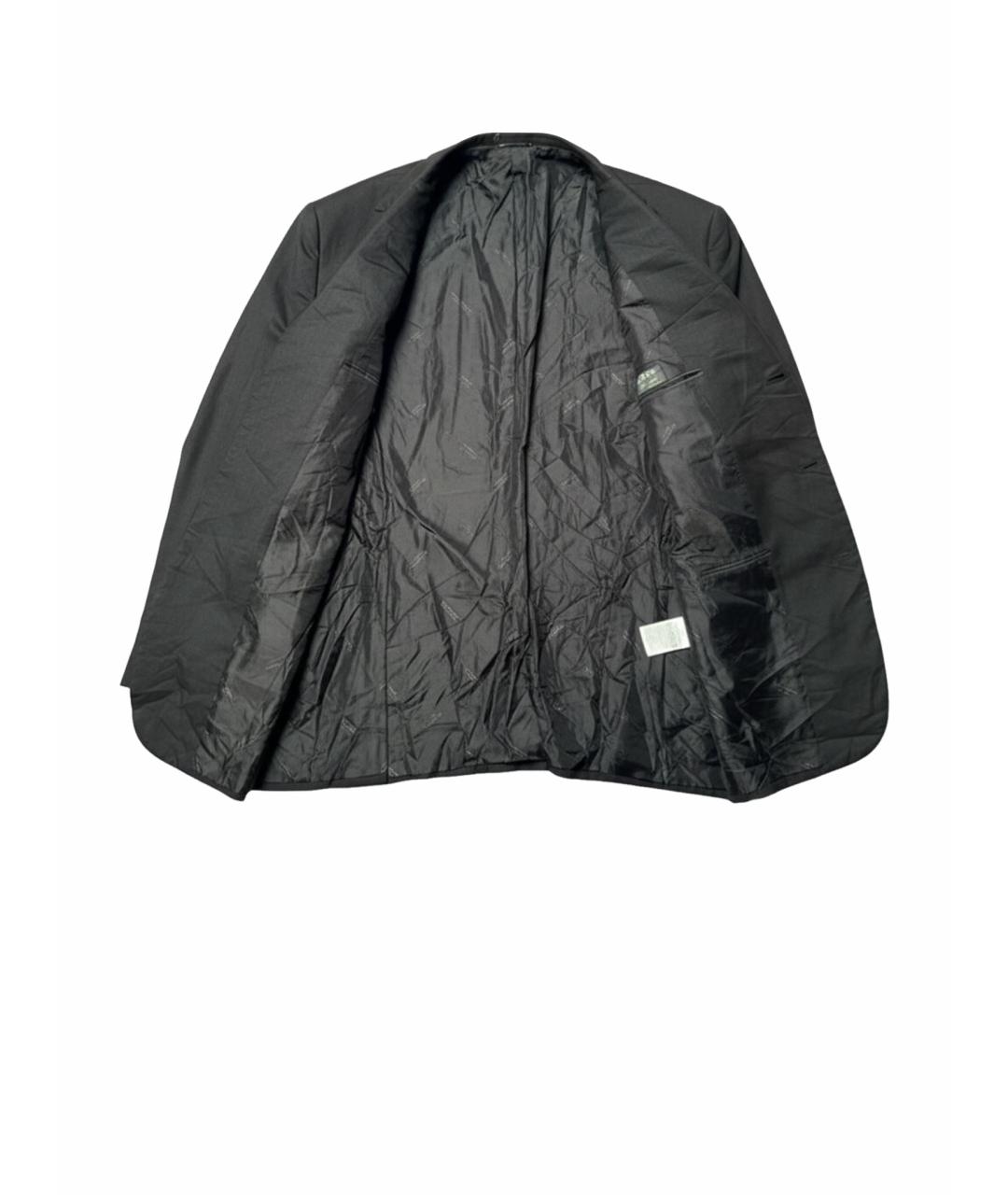 KITON Черный шерстяной пиджак, фото 1