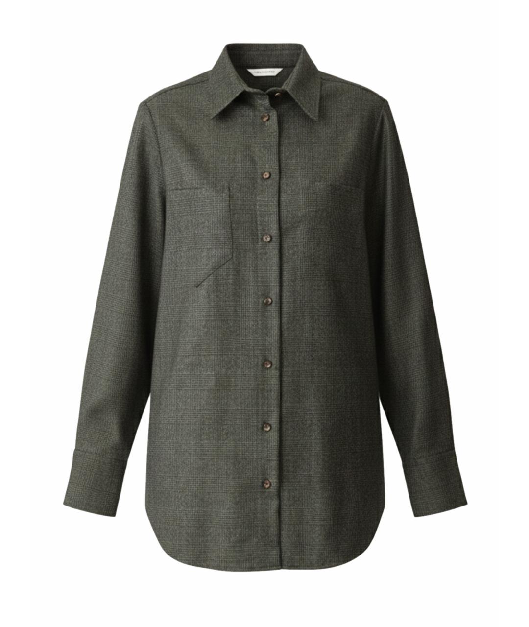 KITON Зеленая шерстяная блузы, фото 1