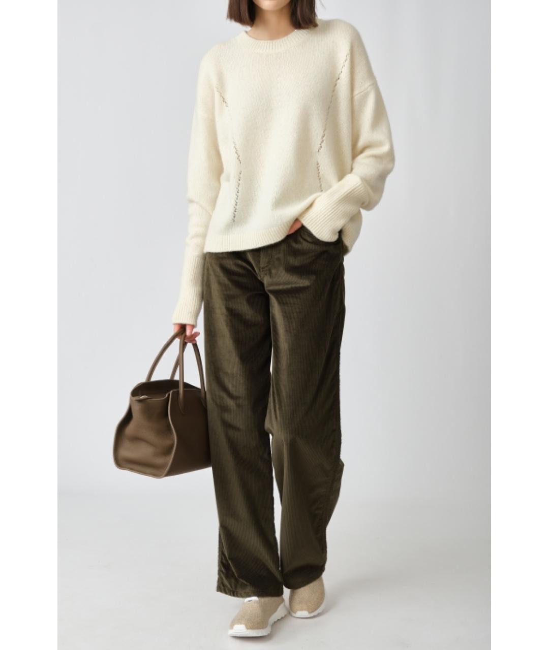 KITON Бежевый кашемировый джемпер / свитер, фото 2