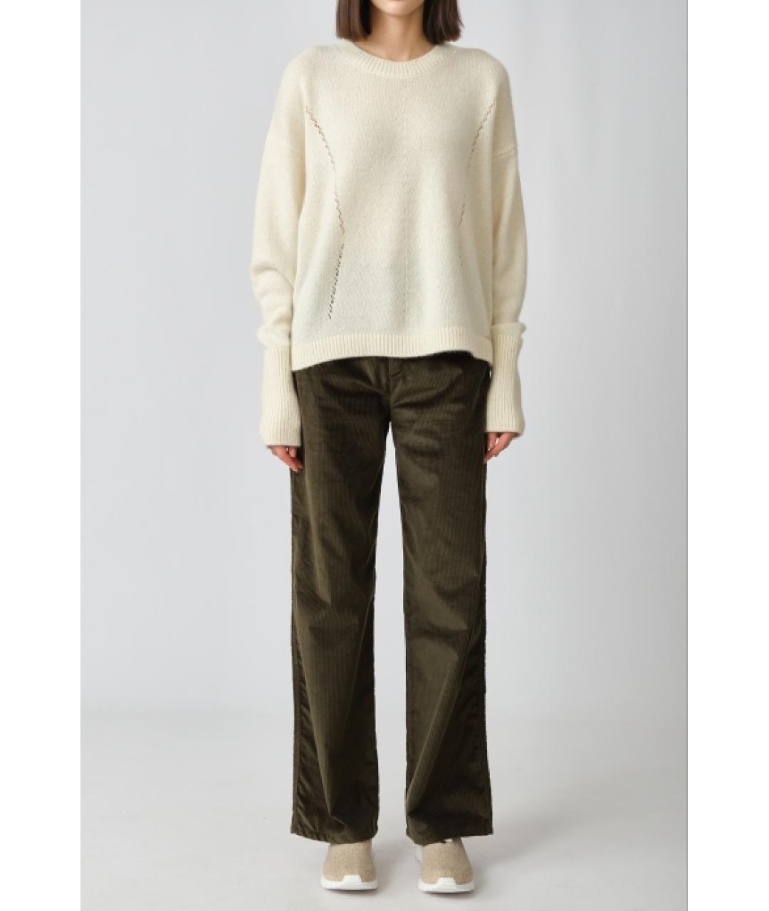 KITON Бежевый кашемировый джемпер / свитер, фото 3