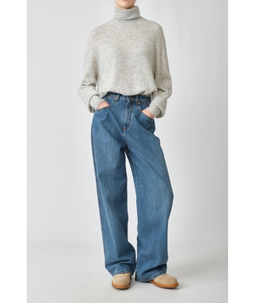 KITON Серый кашемировый джемпер / свитер, фото 2